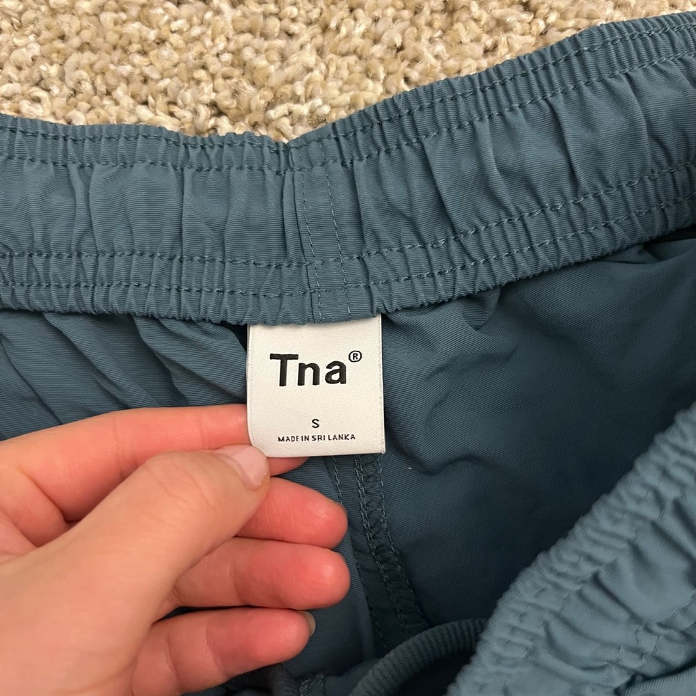 TNA teal shorts